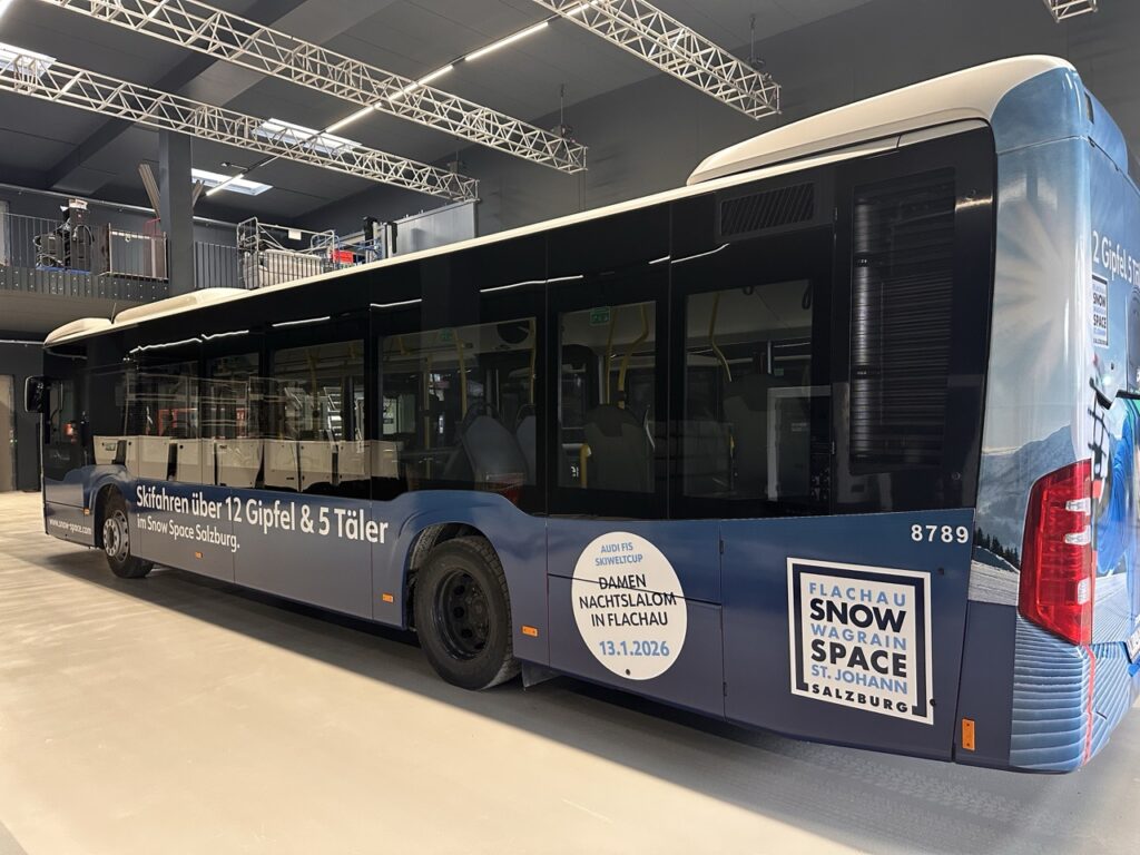 Iseni Werbebeschriftung